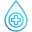 external blood-hospital-and-healthcare-xnimrodx-lineal-gradient-xnimrodx icon