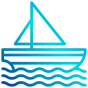 external boat-transport-xnimrodx-lineal-gradient-xnimrodx-2 icon