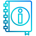 external book-communication-xnimrodx-lineal-gradient-xnimrodx icon