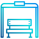 external bus-stop-town-xnimrodx-lineal-gradient-xnimrodx icon