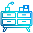 external cabinet-furniture-and-decoration-xnimrodx-lineal-gradient-xnimrodx icon