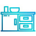 external cabinet-kitchen-and-cooking-xnimrodx-lineal-gradient-xnimrodx icon