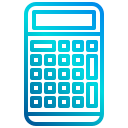 external calculator-science-xnimrodx-lineal-gradient-xnimrodx icon