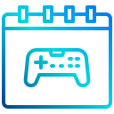 external calendar-game-xnimrodx-lineal-gradient-xnimrodx icon