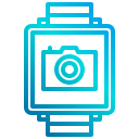 external camera-smartwatch-xnimrodx-lineal-gradient-xnimrodx icon