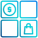 external categories-shopping-mall-xnimrodx-lineal-gradient-xnimrodx icon