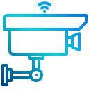 external cctv-domotic-xnimrodx-lineal-gradient-xnimrodx-2 icon