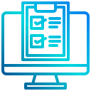 external checklist-software-and-application-xnimrodx-lineal-gradient-xnimrodx icon