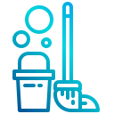 external cleaning-stay-at-home-xnimrodx-lineal-gradient-xnimrodx icon