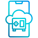 external cloud-encryption-xnimrodx-lineal-gradient-xnimrodx-2 icon