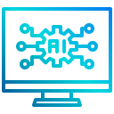 external computer-ai-xnimrodx-lineal-gradient-xnimrodx-2 icon