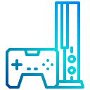 external game-console-electronics-xnimrodx-lineal-gradient-xnimrodx icon