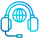 external global-communication-xnimrodx-lineal-gradient-xnimrodx icon