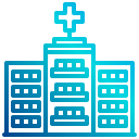 external hospital-smart-city-xnimrodx-lineal-gradient-xnimrodx icon