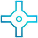 external road-location-xnimrodx-lineal-gradient-xnimrodx icon