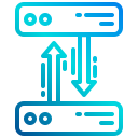 external server-web-hosting-xnimrodx-lineal-gradient-xnimrodx-2 icon