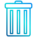 external trash-seo-xnimrodx-lineal-gradient-xnimrodx icon