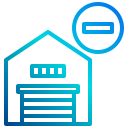 external warehouse-warehouse-xnimrodx-lineal-gradient-xnimrodx icon