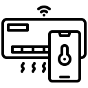 external air-conditioner-domotic-xnimrodx-lineal-xnimrodx icon