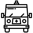 external ambulance-transport-xnimrodx-lineal-xnimrodx-2 icon