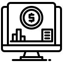 external analysis-finance-xnimrodx-lineal-xnimrodx icon