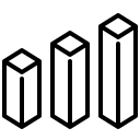 external bar-chart-infographic-and-chart-xnimrodx-lineal-xnimrodx-2 icon