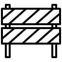 external barrier-gas-station-xnimrodx-lineal-xnimrodx icon