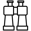 external binocular-camping-xnimrodx-lineal-xnimrodx icon