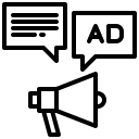 external megaphone-notification-alert-xnimrodx-lineal-xnimrodx icon