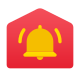 secured by-alarm-system icon