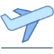 airplane take-off icon