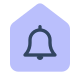 secured by-alarm-system icon