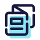 folded booklet icon