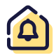 secured by-alarm-system icon