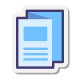 folded booklet icon