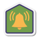 secured by-alarm-system icon