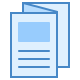 folded booklet icon