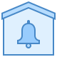 secured by-alarm-system icon